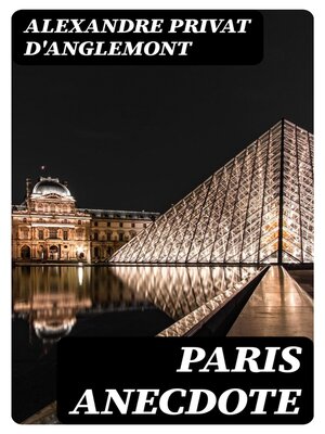 cover image of Paris Anecdote